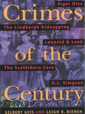 cover image of Crimes Of The Century